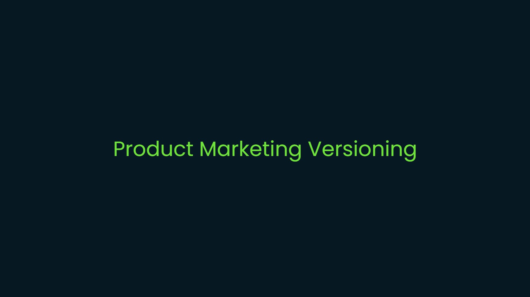 Product Assets